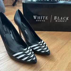 White House Black Market “Scarlett” Pointed Toe Heels (Size 7)